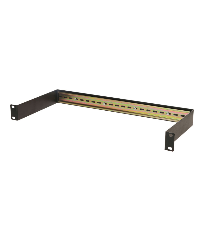 1U DIN rail for 19-inch racks