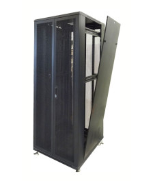 47U server rack with perforated split door front and back 800x1000x2200mm (WxDxH)