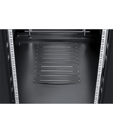 47 HE 19” Serverschrank, mit perforierter Doppelflügeltüren vorne und