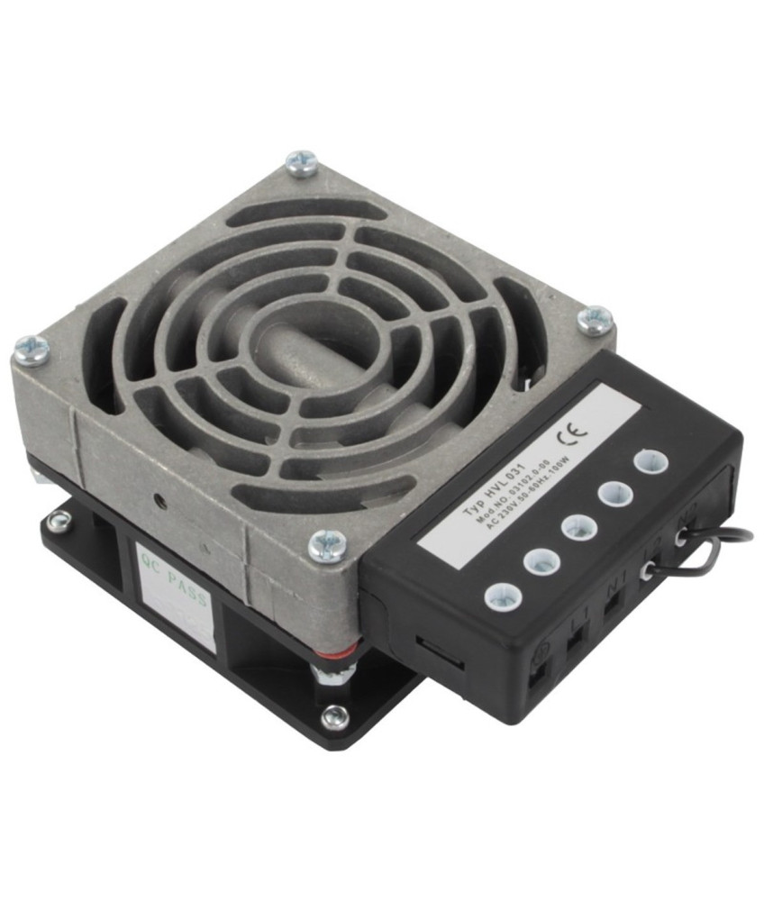 Heizelement für Outdoor Serverschränke 100W mit Ventilator