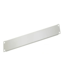 19” Blindabdeckung – 2 HE Weiß