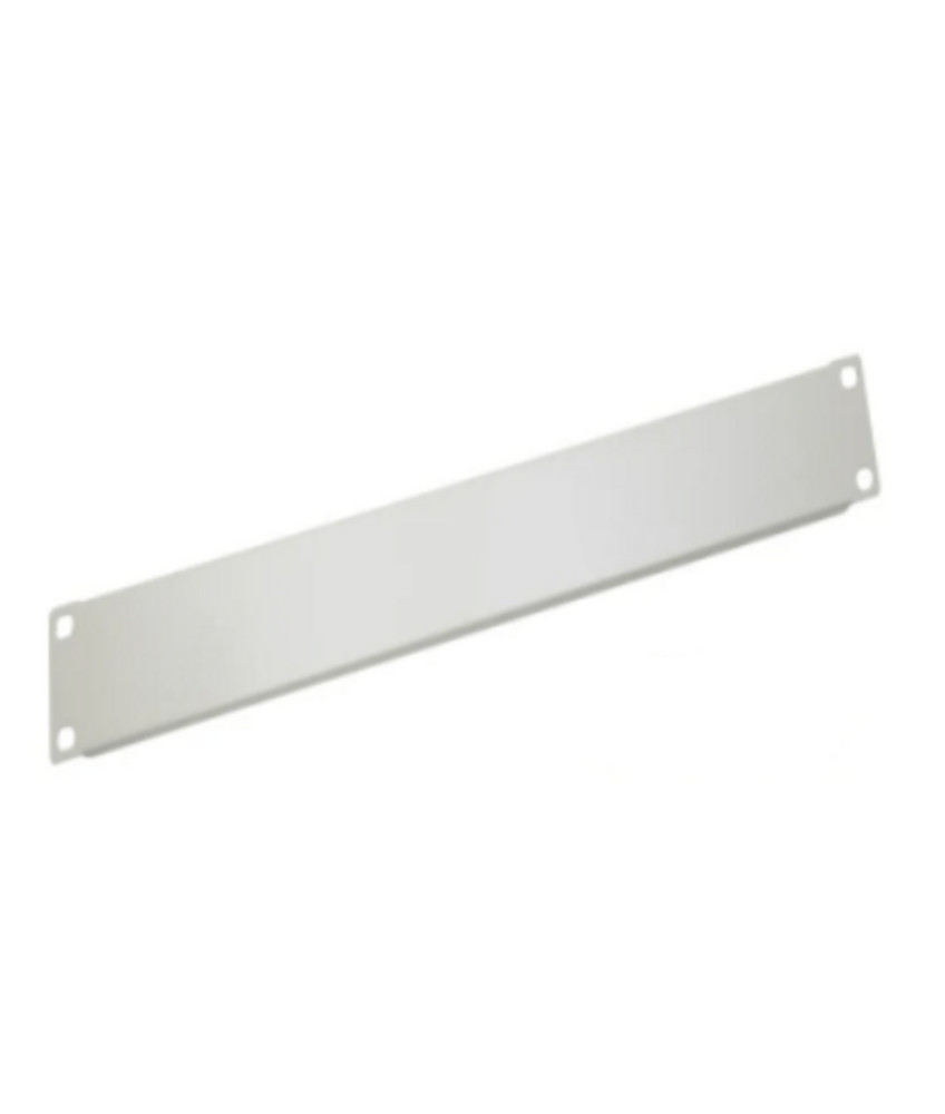 19” Blindabdeckung – 2 HE Weiß
