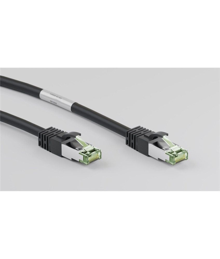 CAT8 S/FTP Patchkabel 0,50m Schwarz kaufen | SchnellMarket