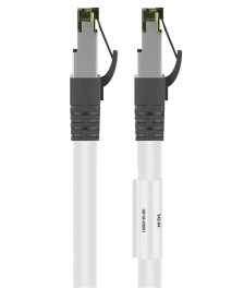 CAT8 S/FTP Patchkabel 1m Weiß kaufen | SchnellMarket