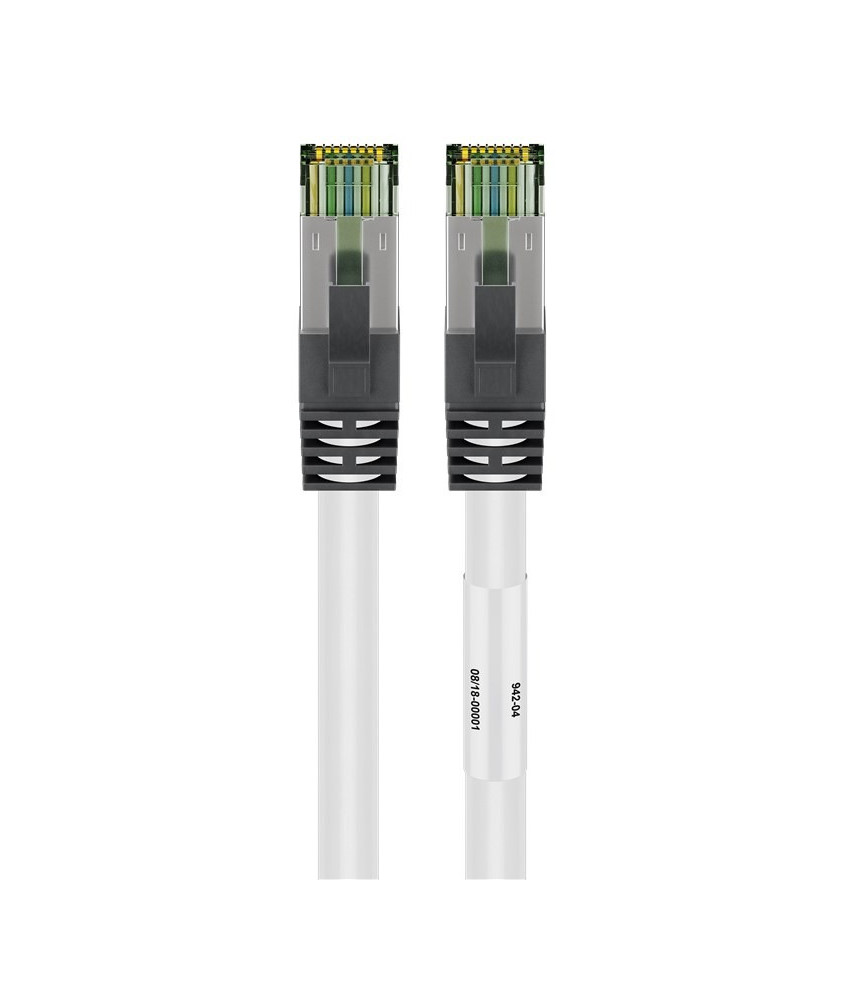 CAT8 S/FTP Patchkabel 0,25m Weiß kaufen | SchnellMarket