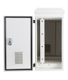 6HE 19" Outdoor Serverschrank zur vertikale Wandmontage IP55 - 600x280