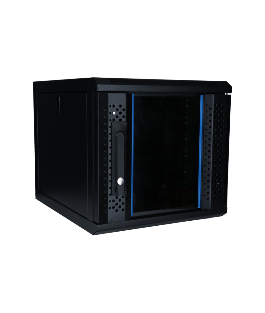6 HE, 10" Serverschrank, mit Glastür, (BxTxH) 370X450X370mm