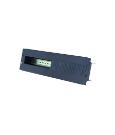 Abdeckplatten für 3HE DIN-Schienen-Schaltkasten, 4er-Satz