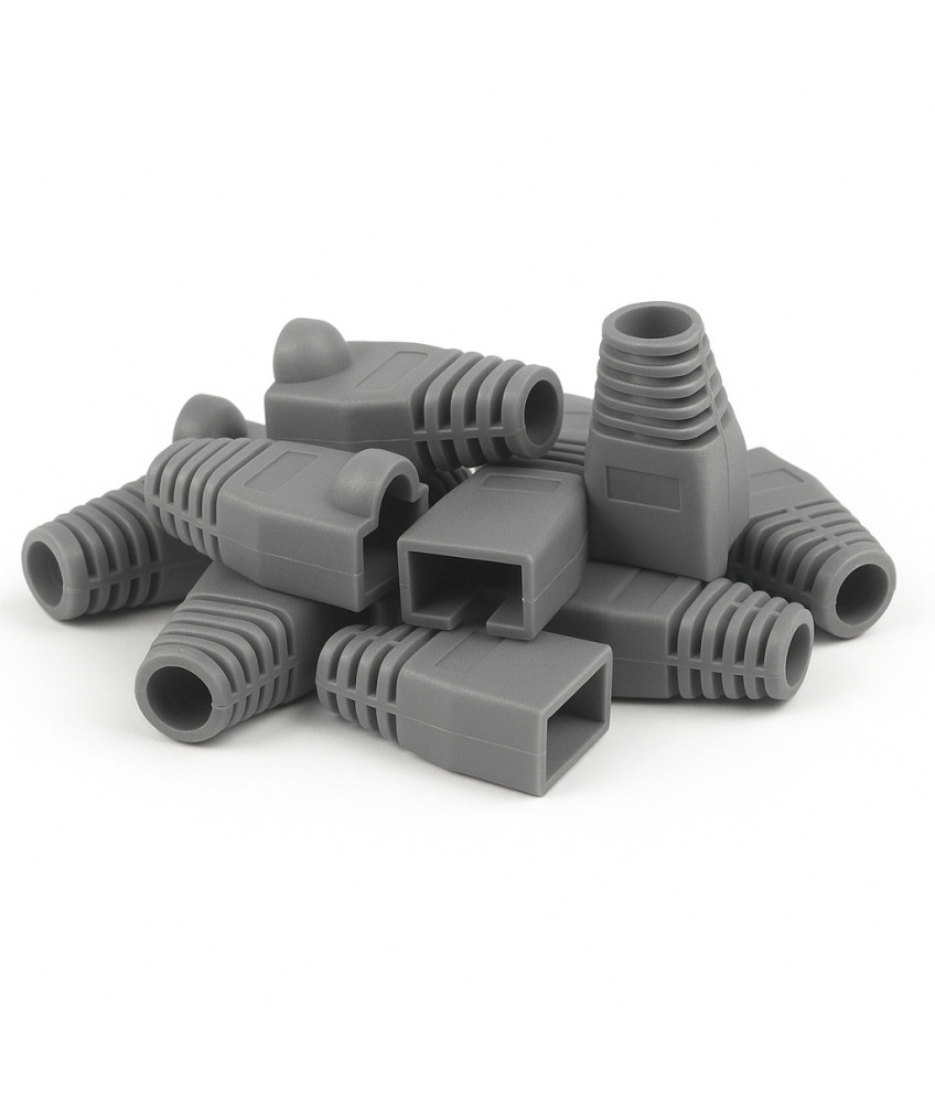 DANICOM RJ45 Tule Grau - 10 Stück