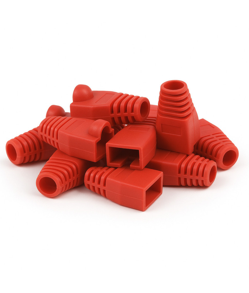 DANICOM RJ45 Tule Rot - 10 Stück