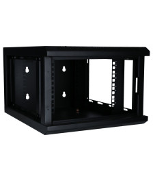 10 inch 4U server rack with glass door 370x450x264mm (WxDxH)