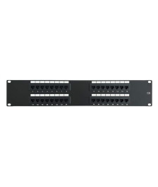 Patchpanel 19" CAT6 UTP - 32 ports - 2U