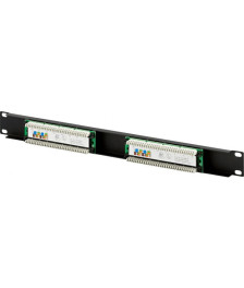Patchpanel 19" CAT5e UTP - 16 ports