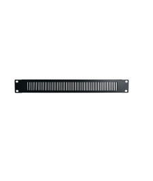 19 inch Vertical perforated cover panel - 1U