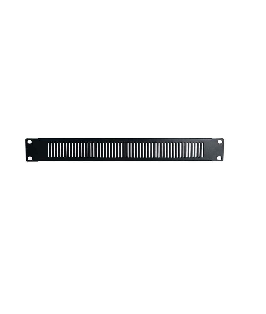 19 inch Vertical perforated cover panel - 1U