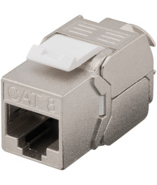 CAT8 STP Keystone Netzwerkstecker - Toolless