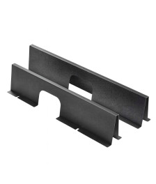 Datacenter network cable shielding trough, suitable for 600 mm wide racks