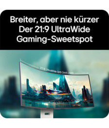 LG UltraGear curved Smart-Gaming-Monitor 34 Zoll OLED 240 Hz WQHD