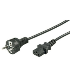 Netzkabel mit Schukostecker – C13-Kupplung