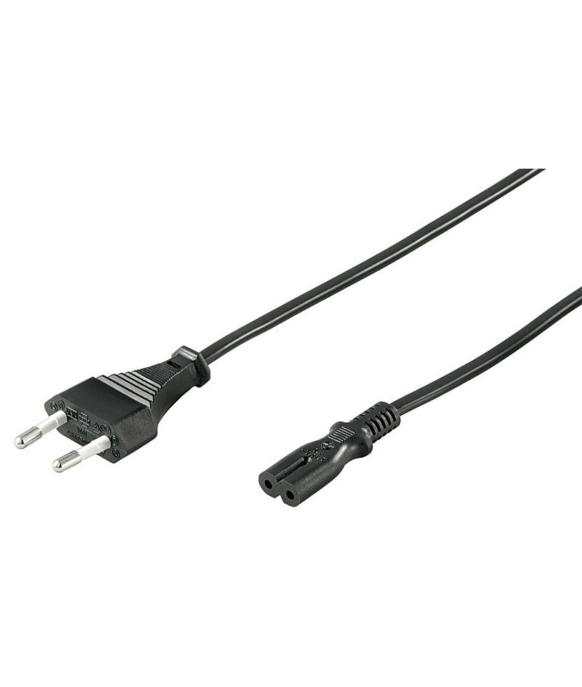 Stromkabel mit Eurostecker und  Gerätebuchse C7