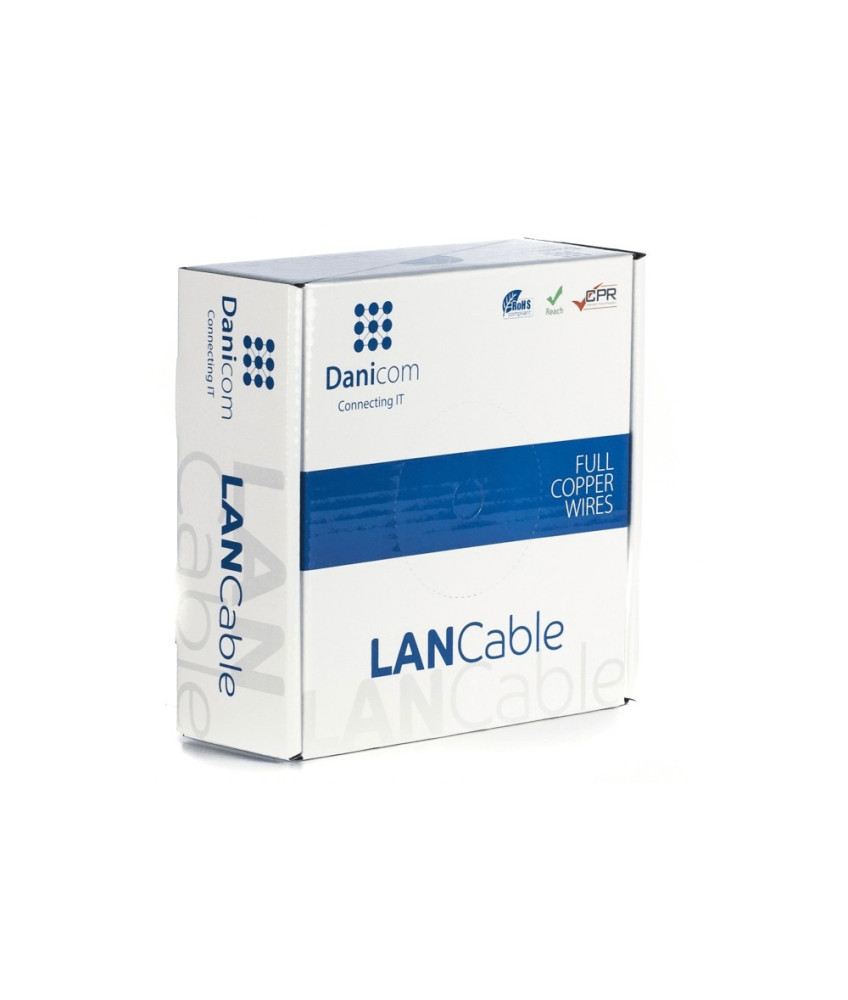 DANICOM CAT6A S/FTP 50m - LSZH (Fca)