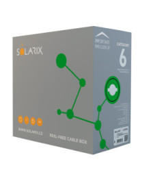 Solarix UTP CAT6-Kabel mit massivem Leiter 305m (Eca)