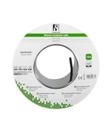 Alfaco Cat5E F/UTP-Kabel auf Rolle 305 m grau LSZH – (Fca)