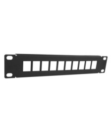UTP Keystone-Patchpanel, 10 Ports Unbestückt