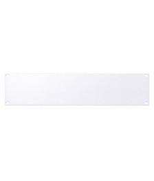 19” Blindabdeckung – 2 HE Weiß