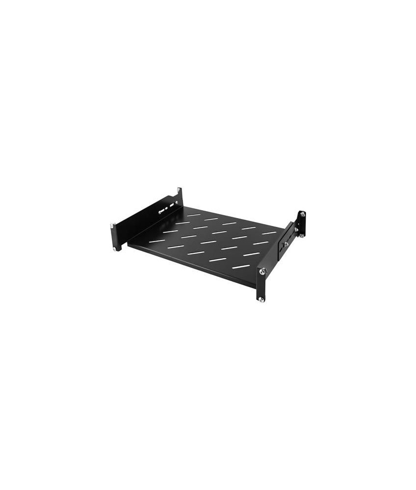 2U verstellbares Fachboden, 19-Zoll, 381 mm tief, max. 30 kg