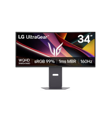 LG UltraGear 34 Zoll WQHD 160 Hz Curved Gaming-Monitor