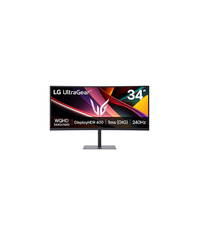 LG UltraGear 34 Zoll WQHD 160 Hz Curved Gaming-Monitor USB-C