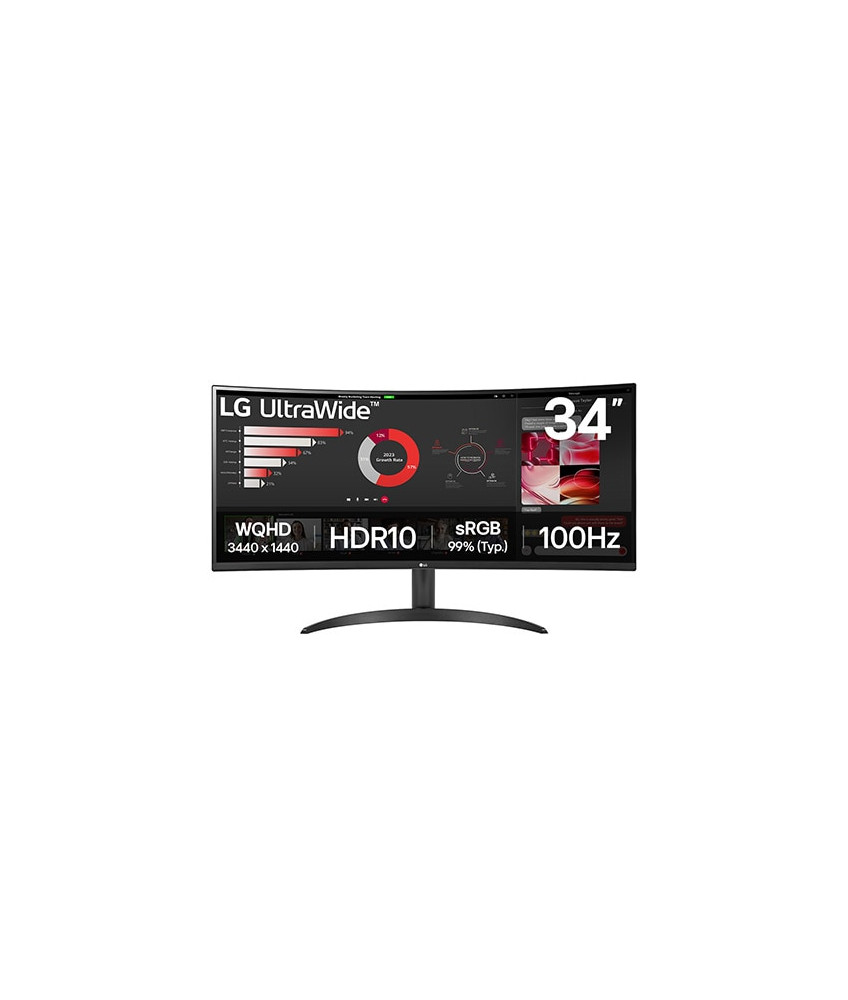34 Zoll UltraWide QHD Curved Monitor