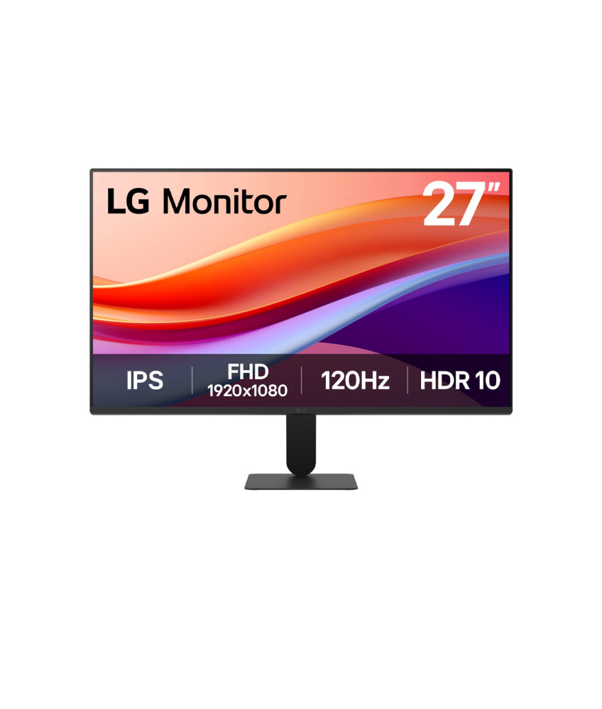 LG 27" 4K UHD IPS Monitor HDR10 USB-C 65W Power Delivery