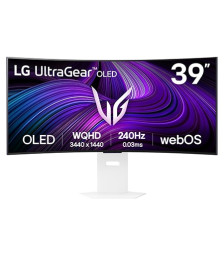LG UltraGear™ curved Smart-Gaming-Monitor 39 Zoll OLED 240 Hz WQHD | webOS, 0,03 ms (GtG), 240 Hz, Display HDR True Black 400
